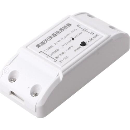 AC 85V-250V Lighting Wireless Remote Control Switch Receiver 433MHz Controller M5TD