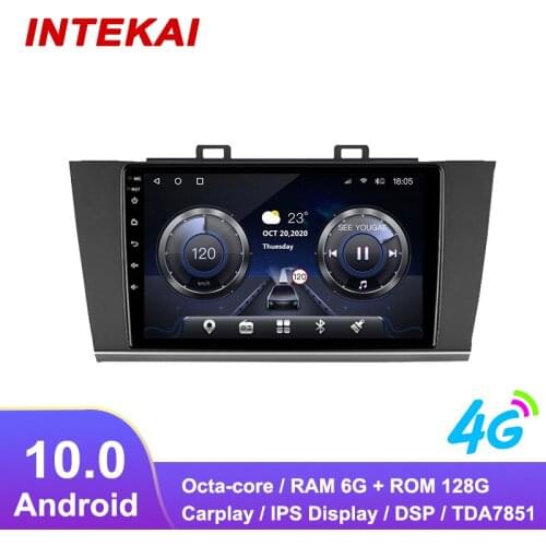 9"Android 10.0 Car Radio GPS Navigation autoradio multimedia player for Subaru Outback 5 2014 - 2018 Legacy 6 head unit stereo