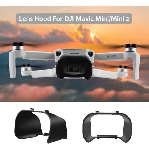 Lens Hood for DJI Mavic Mini /Mini 2/Mini SE Anti-glare Gimbal Lens Cover Sunshade Protective Cover RC Drone Accessories