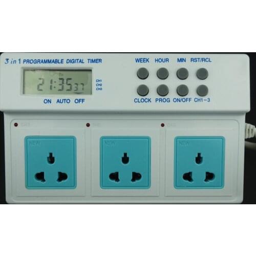 Digital Timer, 7Days 240V 2200W Max for Homebrew / Wine Making / Cook Making