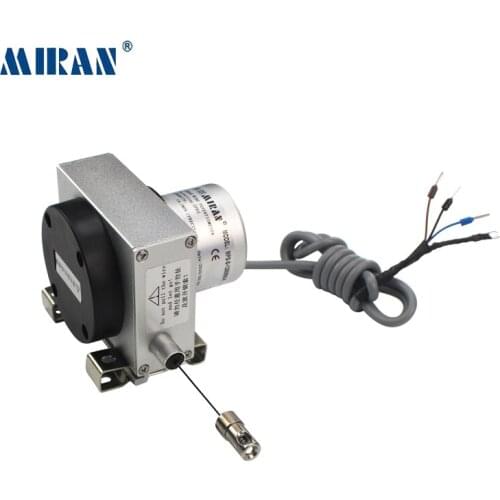 Miran Small MPS-S 100-1000mm Pull Rope Linear Displacement Sensor/Encoder Draw Wire Potentiometer Resistance Output Linear Scale