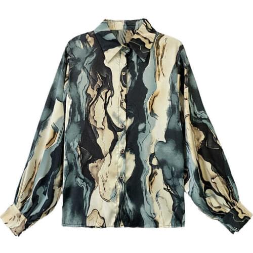 Cheap wholesale 2021 spring summer autumn new fashion casual ladies work women Blouse woman overshirt female OL Ay1622