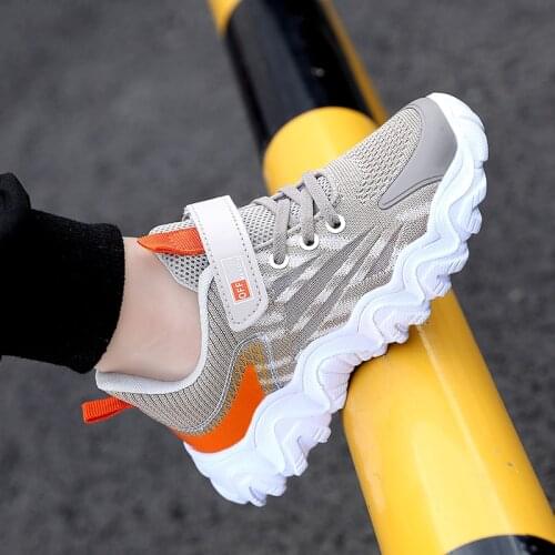 Childrens Sports Shoes Casual Breathable Kids Fashion Sneakers Shoe for Boys White Girl Shoes Non-slip Outdoor Walking Shoes