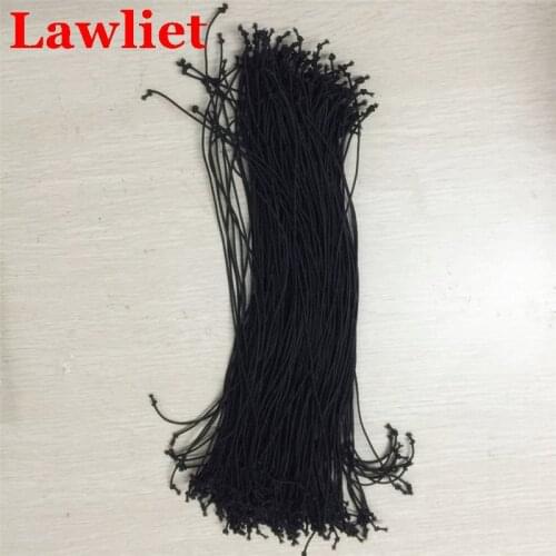 20pcs /lot Top quality Black professional Hat elastic rope all kinds of craft material rope String Rope B104
