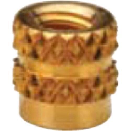 ITB-M3/M4/M5/M6/M10/080/256/440/632/832/024/032/0420/0428/0518/0616Molded-InThreaded Inserts,Brass