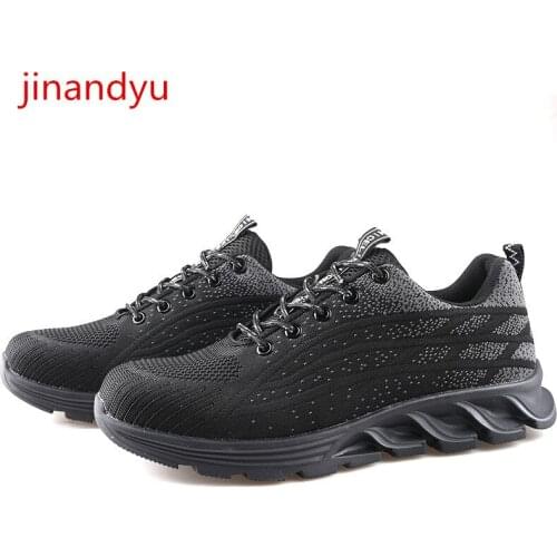 Working Shoes Man Safety Steel Toe Shoes Anti Smash Anti Puncture Breathable Casuales Sneakers Men Seguridad Working Shoes