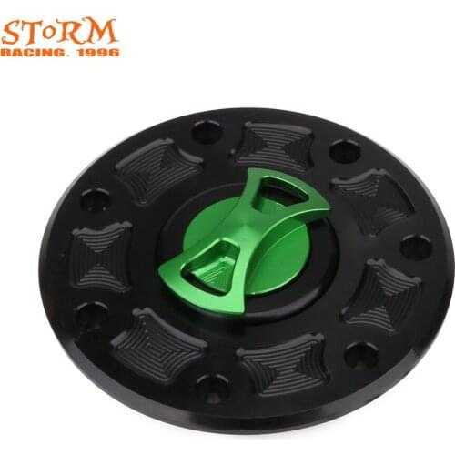 Motorcycle CNC Gas Fuel Tank Cap Cover For Kawasaki ZX ZZR 600 1100 ZR400 EX 250 400 Ninja 250R 500 500R GPX250 GPZ 750 900 1000