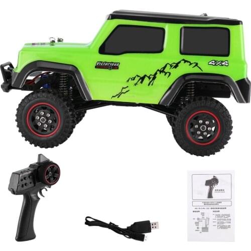 1:18 Scale RTR RC Rock Crawler Car Off Road Climbing RC Vehicle Truck Remote Control Pickup RC Car Toy Kid Gifts