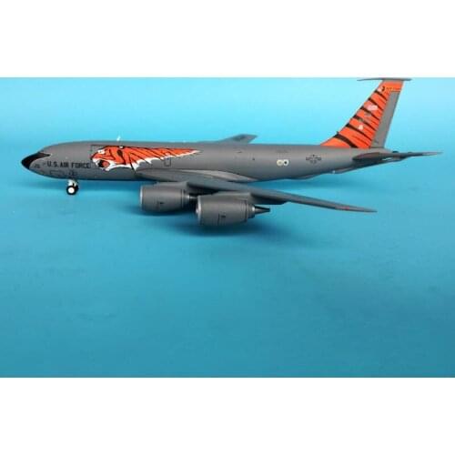 Diecast 1/200 Scale Army KC-135R Aerial Tanker US Air Force Alloy Plane Aircraft Model Static Display Mini Hot Toys Collection