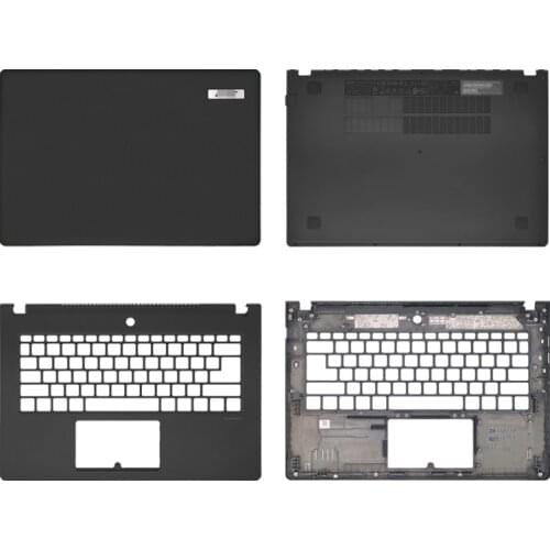 New Laptop LCD Back Cover/Palmrest Upper Case/Bottom Case For Acer TraveMate P614 TP614 N18P6 Top CaseBlack