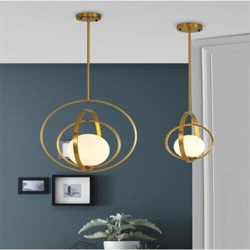 Modern led stone e27 pendant light lampara colgante lighting light pendant lamp dining room light bedroom hanging lamp