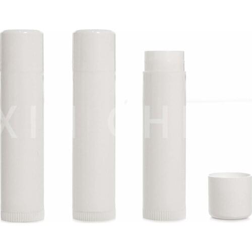 10 PCS 5 ML Lip Gloss Tube Empty Cosmetic packaging Lipstick Lip Balm Tubes Sample Container for Travel Makeup Tools Clear White