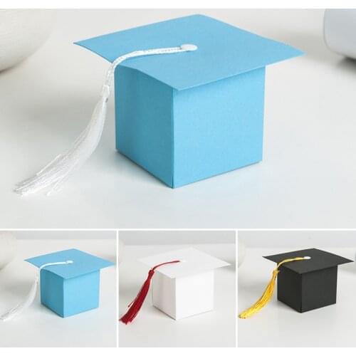 Doctor Hat Packing Box Candy Packaging Graduated Candy Box Doctor Hat Graduation Celebration Packing Boxes Bachelor Cap