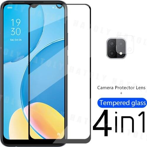 Screen Protector For OPPO A15 Glass For OPPO A15 A53 A32 A33 2020 Realme 7 Pro Tempered Glass Protective Phone Film For OPPO A15