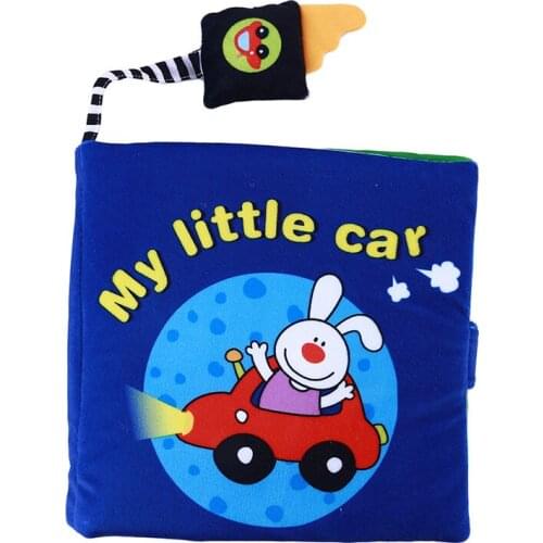 Creative Baby Hand Grasp Hot Cute 1Pc Creative Learn Four Seasons Stereo Cloth Book Early Development Cognitive Newborn Gift Toy