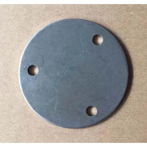 10pcs Diameter:65mm thickness:1.5mm hole:6mm Round iron sheet stamping iron plate fixed welding base plate