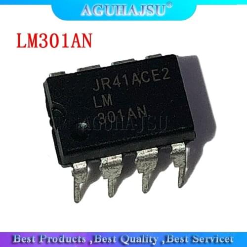 10PCS LM301AN LM301 DIP8 DIP Operational Amplifiers LM301A new original