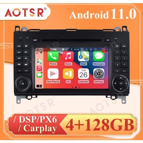 Car Multimedia Video Player For Mercedes Benz B200 B-class W245 B170 Android11 Carplay 8 Core DSP 4-129G