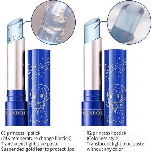 Lip Balm Temperature Change Lipstick Autumn and Winter Moisturizing Repair Moisturizing Coloring Lipstick Womens Lipstick