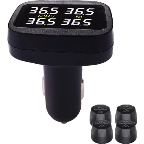 Promata TPMS Wireless External Automotive Tire Pressure pressure Monitoring s Car tpms