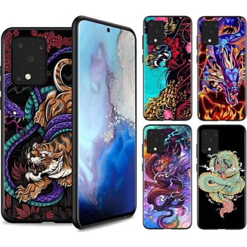Dragon pattern For Samsung A72 A52 A02 S A32 A12 A42 A51 A91 A81 A71 A41 A31 A21 S A11 A01 A03 Core UW Phone Case
