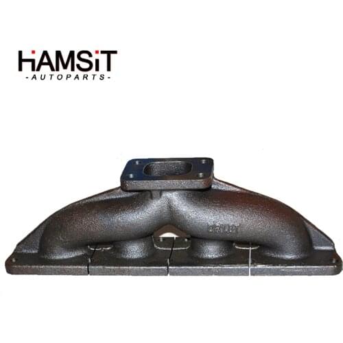 Hamsit Cast Iron Turbo Manifold For 97-06 Audi A3 A4 TT 98-05 VW Golf Jetta Bettle Passat 1.8T I4 V8 T25