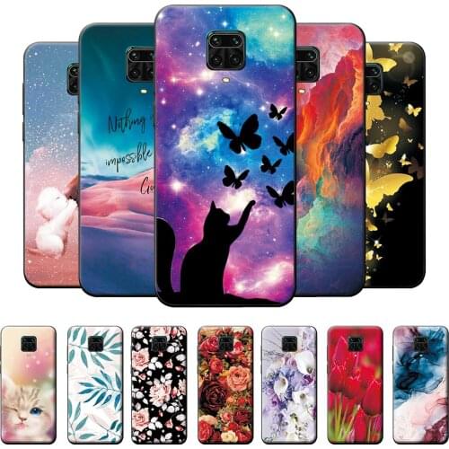 For Redmi Note 9S Case Redmi Note 9S Bumper Soft TPU Silicone Cover For Redmi Note 9S Case Cool Fashion Pattern Back Cover 6.67