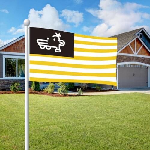 90cm X 150cm Manny Flag Fade Resistant Symbol Of Unity And Peace Flag Oxford Cloth Polyester Material For Outdoor Garden Patio
