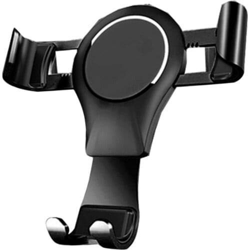 Gravity Phone Holder Reaction Car Air Vent Monut for A3/S3 13-19 Black