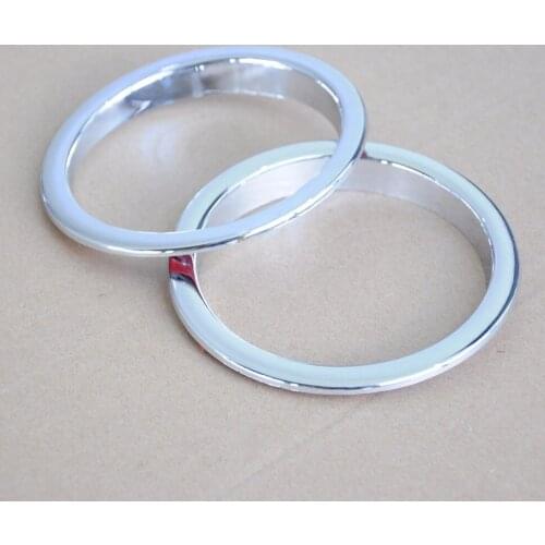 Chrome Front Turn Signal Light Covers Ring Trim For Jeep Wrangler JK 2007 2008 2009 2010 2011 2012 2013 2014 2015 [QPA221]