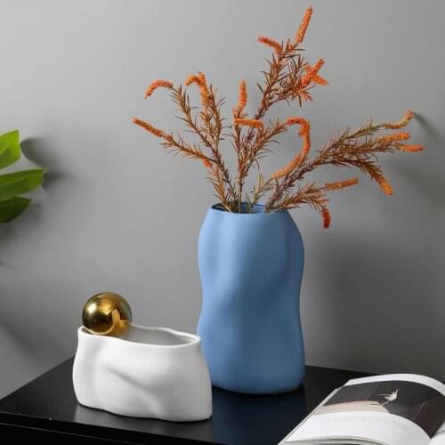 Ceramic Vase Decoration Living Room Flower Arrangement Dried Flower Tea Table Dining Table Tv Cabinet Bedroom Decoration Flower