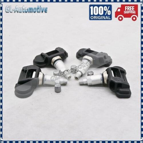 Set of (4) TPMS A0009050030 Tire Pressure Sensor for Mercedes-Benz A-Class EQC GLC GLS SL SLK 433MHz
