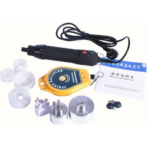 Bottle Capping Machine Handheld Manual Electric Capping machine 220V 80w for 10-50 mm SF-1550 1pc