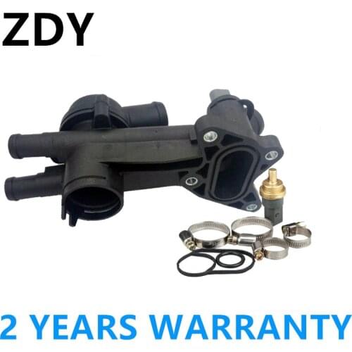 Engine 1.4TSI Coolant Thermostat Housing Assembly Set For Audi A1 A3 VW CC EOS Golf Jett Passat Tiguan Touran Seat 03C121111