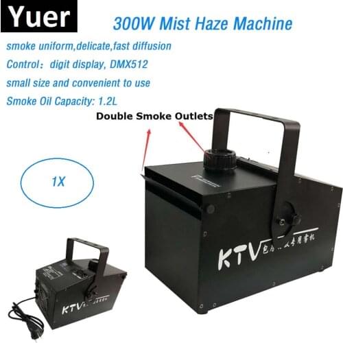 Professional 300W Mist Haze Machine 1.2L Fog Machine DMX512 Control Smoke Machine Disco Dj Party Show Stage Lighting Equipments