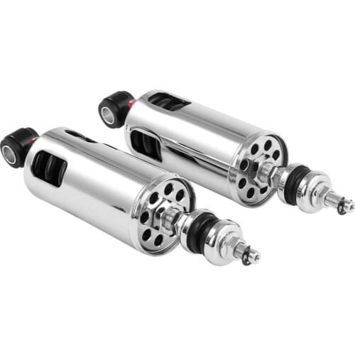 Motorcycle Heavy Duty Rear Premium Shocks Suspension For Harley Softail Slim FLS 2000-2017