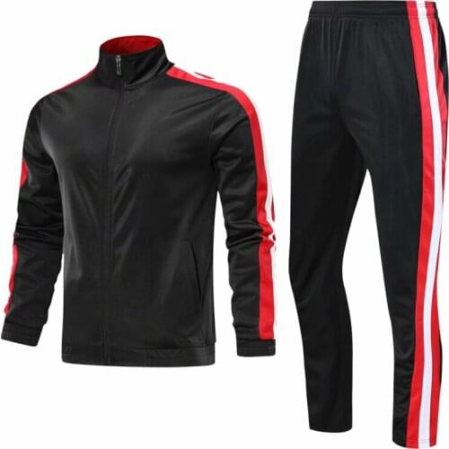 Adult Soccer Tracksuit Men Women Long sleeve Jersey Set Football Jackets & Pants Outdoor Running Training Suit Sports kit