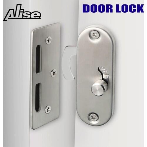 304 Stainless Steel Hasp Latch Lock Gate Latches Door Lock Sliding Window Door Lock Handle Door Latch Home Hardware