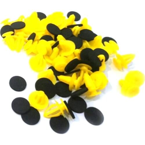 50Pcs Car Door Trim Panels Fastener Clips Plastic Clip for Lada Kalina Granta Priora Lada Niva Largus Samara 2110 Fastener Rivet