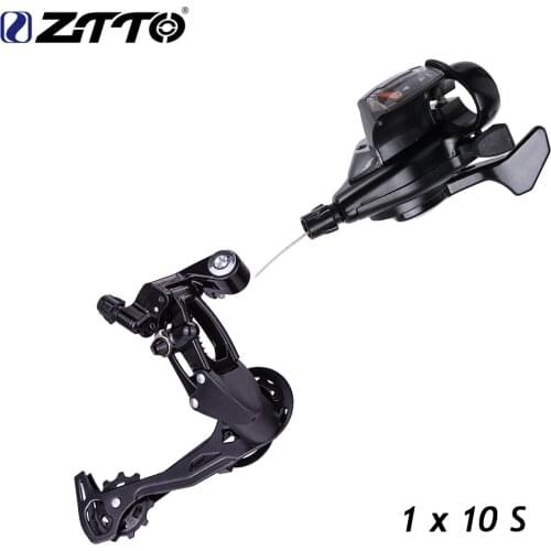 ZTTO Bicycle MTB R50 1X10 10Speed Rear Shifter Derailleur Groupset for parts m610 m670 x5 x7 single crankset chainset 10s system