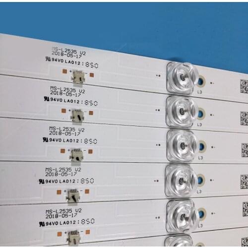 1set=8pcs 4lamp led backlight strip for tv LY50WPA MS-L2535 V2 94V-0FZD-03E348124HN