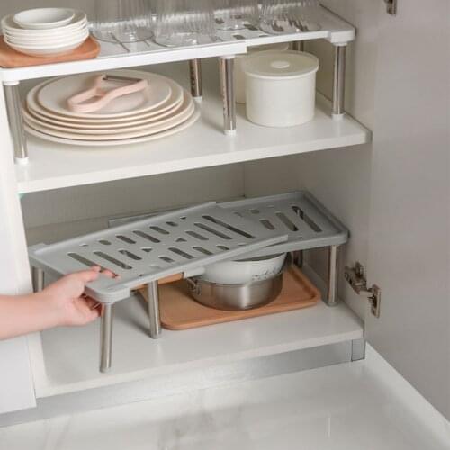 1Layer Dish Drainer Kitchen Cutlery Cup Plates Dish Rack Sink Rack Drip Tray Storage Shelf Stainless Storage Organizer Holder