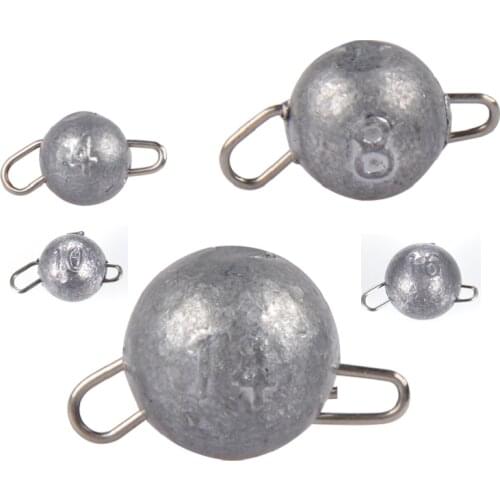 10PCS Lead Sinker Jig Head Lead Deep Water Bullet Weight Soft Lure Baits Texas Fishing Tackle Accessories Hook Aggravated