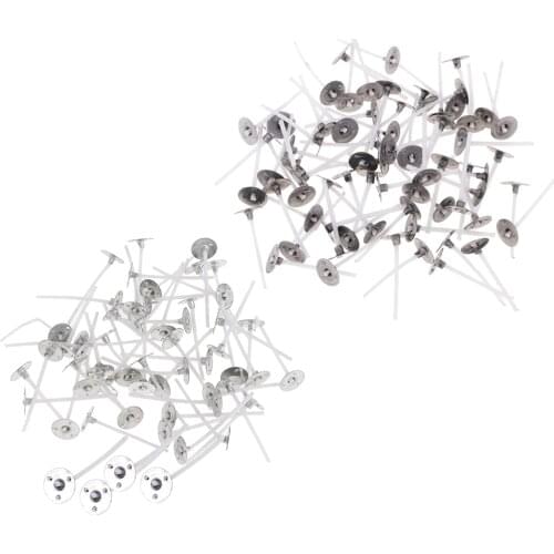 200pc Cotton Candle Wicks DIY Candle Making Votive / Small Tealight Candles for Christmas decorative candle Tealight cups