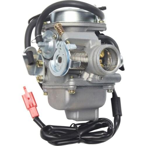24mm Motorcycles PD24J Carburetor Electric Choke for Honda GY6 125cc 150cc Scooter ATV 4 stroke