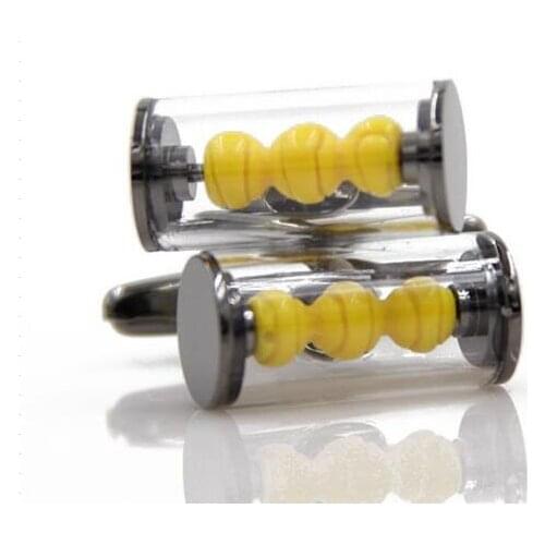 5pairs/lot Gunblack Tennis Cufflinks Cuff Links Shirt Cuff Button Mens Jewelry Accessory