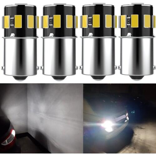 Canbus No Error P21W 1156 BA15S LED Bulb Day Daytime Running Light DRL Lamp For Kia Rio 3 4 2015 2016 2017 2018 sportage sorento