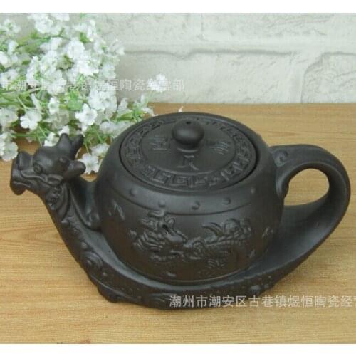Yixing dragon teapot kung fu tea set handmade tea pot 480ml big kettle Chinese tea ceremony free shopping