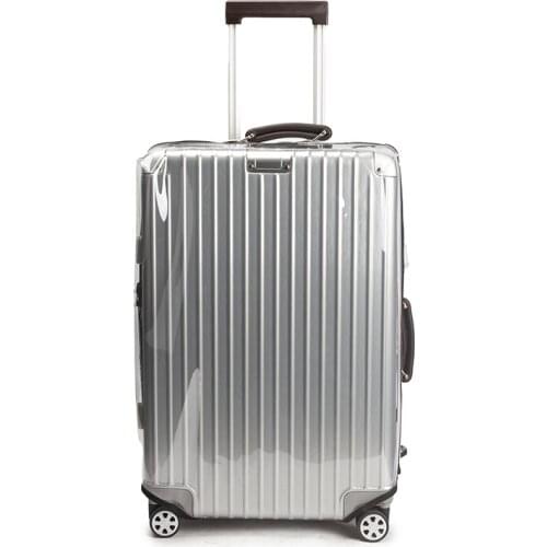 Thicken PVC Luggage Cover Transparent Suitcase Covers with Zipper Free Dismantling Clear Luggage Protector Cover 22"24"26"28"30"