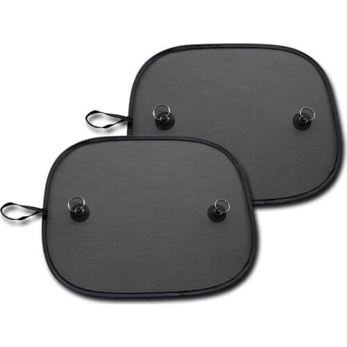 Kinder Auto-Sonnenschutz UV Schutz Sonnenblenden Fur Autoscheiben Sonnenschutz Saugnapfen Mit Aufbewahrungstasche Schwarz